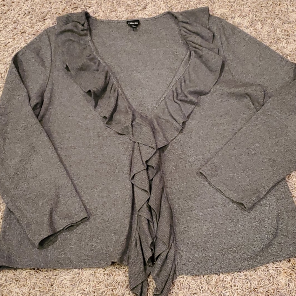 Rafaella Ruffle Cardigan - Picture 3 of 5